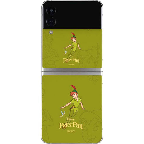 Disney Peter Pan and Tinker Bell Portrait Galaxy Z Flip4 5G Skin